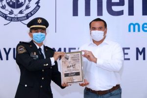 Reconocimiento nacional a Mérida por la labor que realiza a través del programa D.A.R.E