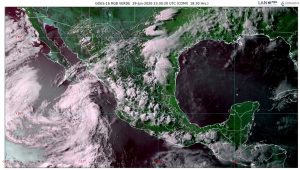 Se prevén lluvias muy fuertes en áreas de Morelos, y posible formación de torbellinos o tornados en el norte de Coahuila