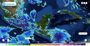 Viene la onda tropical número 8 y Polvo del Sahara a la península de Yucatán