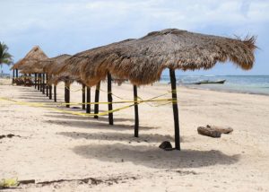 Reitera Laura Fernández llamado a ciudadanos para no acudir a las playas de Puerto Morelos