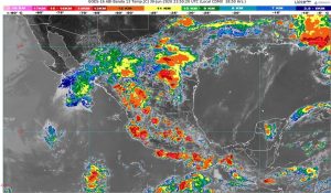 Se pronostican lluvias muy fuertes para esta noche en Colima, Guanajuato, Guerrero, Jalisco, Michoacán y Morelos