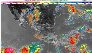 Durante el domingo, se prevén lluvias en Chiapas, Oaxaca, Puebla, Veracruz, y muy fuertes en la Ciudad de México, Chihuahua, Estado de México