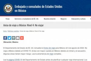 EU pide a sus ciudadanos viajar con «mayor precaución» al estado de Veracruz