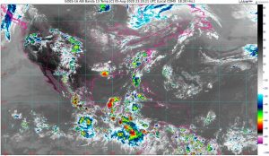 Se prevén lluvias muy fuertes para Campeche, Estado de México, Guerrero, Jalisco, Nayarit, Oaxaca, Puebla, Tabasco y Veracruz