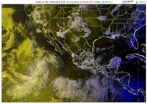 Se pronostican lluvias muy fuertes para Chiapas, Guerrero, Oaxaca, Tabasco y Veracruz