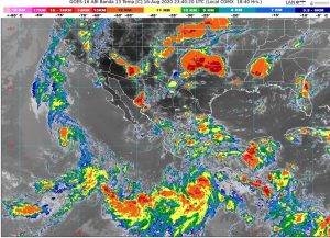 La tormenta tropical Genevieve generará lluvias intensas en Chiapas, Guerrero, Oaxaca y el sur de Veracruz