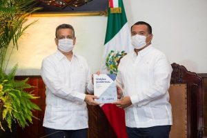 Mérida avanza, unida y solidaria, para superar los retos que impone la crisis ocasionada por la pandemia, afirma el alcalde Renán Barrera