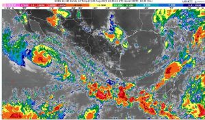 La Depresión Tropical 14, o posible tormenta tropical, se aproximará gradualmente a la costa oriental de la Península de Yucatán