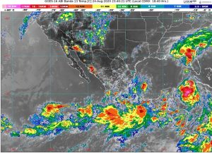 Se pronostican lluvias torrenciales en regiones de Chiapas, Guerrero, Oaxaca y Veracruz