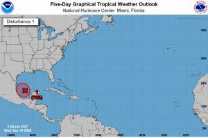 Disturbio tropical 90L, con 70% de probabilidad de evolucionar a ciclón en 5 días