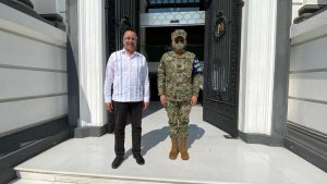 Destaca gobernador de Veracruz colaboración entre Marina y SSP