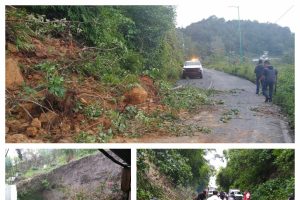 Un lesionado, viviendas afectadas, árboles caídos y derrumbes origina Frente Frío en estado de Veracruz