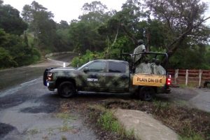 Por Frente Frío 4, Ejército está listo para aplicar Plan DN-III-E al norte del estado de Veracruz