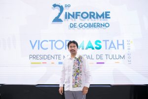 Segundo Informe de Gobierno de Víctor Mas Tah en Tulum