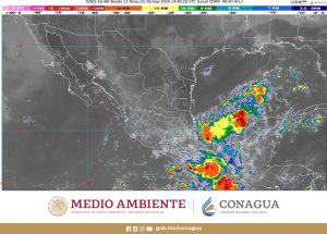 Hoy, se pronostican lluvias intensas para Chiapas, Guerrero y Oaxaca