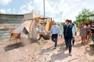 El Ayuntamiento extiende obras y servicios básicos a las colonias más vulnerables de Mérida
