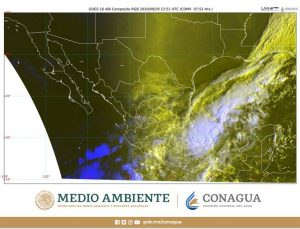 Se prevén lluvias extraordinarias en Chiapas, Tabasco y Veracruz, y torrenciales en Oaxaca, debido al Frente Frío Numero 4