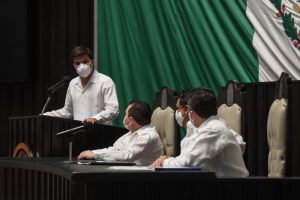Recibe XVI Legislatura el cuarto informe del gobierno de Quintana Roo