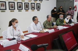 Instalan centro de mando en Cancún ante acercamiento de huracán Delta