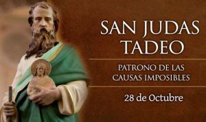 Hoy celebran a San Judas Tadeo