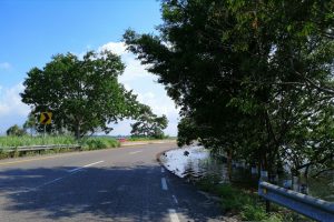 Comienza a desbordarse la ‘Laguna de la Majahua’ en la carretera Villahermosa – Teapa