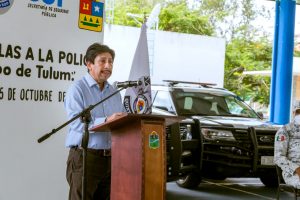 El gobierno de Víctor Mas Tah incrementa la vigilancia en las calles para beneficio de la población en Tulum