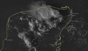 Se aproxima otra onda tropical a la peninsula de Yucatan