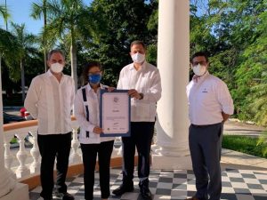 Volaris recibe certificado de buenas prácticas sanitarias Yucatán