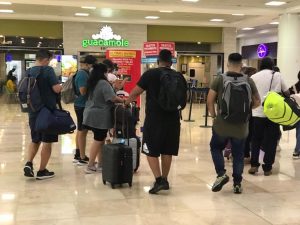 Programa aeropuerto de Cancún 271 operaciones para este sábado