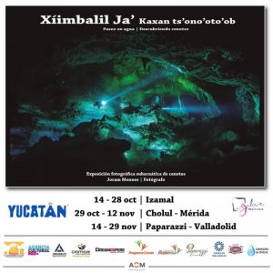 «Xi’imbailil-ha, Kaxan ts’ono’oto’ob», la expo de cenotes que viaja por Yucatán