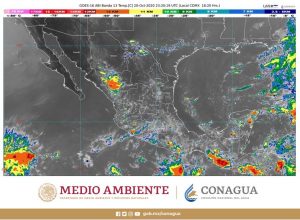 Lluvias fuertes, se pronostican para Campeche, Chiapas, Oaxaca, Puebla, Quintana Roo, Tabasco, Veracruz y Yucatán