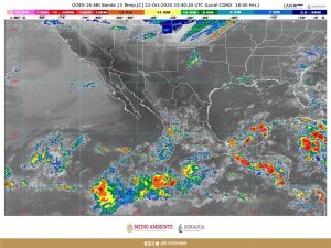 Se pronostican lluvias muy fuertes para Campeche y Tabasco