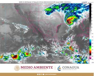 El Frente Frío Número 9 generará lluvias intensas en Oaxaca, Veracruz, Tabasco y Chiapas