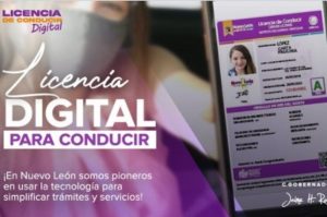 Nuevo León ya cuenta con licencia digital para coducir