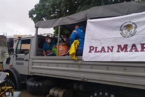 Por inundaciones, Semar ha evacuado a 881 personas en Tabasco