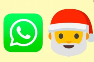 Incluye WhatsApp emojis de Navidad
