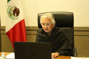 La secretaria de Gobernación, Olga Sánchez Cordero, inauguro el XXXIV Congreso Nacional del Notariado Mexicano