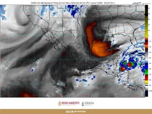 En las próximas horas, se pronostican lluvias torrenciales para zonas de Chiapas, Quintana Roo y Veracruz