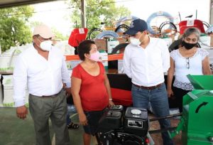 El apoyo del Gobierno de Yucatán sigue llegando a los productores del campo para contribuir a la reactivación económica y la generación de empleos de este sector