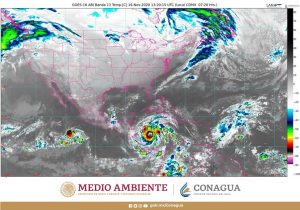 Se pronostican lluvias puntuales intensas para Chiapas, Oaxaca, Puebla, Tabasco y Veracruz