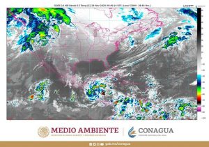Se pronostican lluvias torrenciales para zonas de Oaxaca y Veracruz
