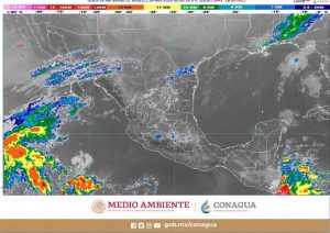 Se pronostican lluvias fuertes en Chiapas y descenso de temperatura en estados de la Mesa del Norte