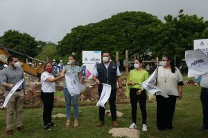 El alcalde Renán Barrera encabeza el inicio de obras del Centro del Adulto Mayor “Armonía”