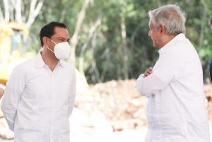 El presidente Andrés Manuel López Obrador y el Gobernador Mauricio Vila Dosal refrendan compromiso de seguir trabajando de manera coordinada por el bien de Yucatán