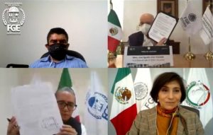 Firman FGE Quintana Roo y la Fiscalía Especializada en Delitos Electorales de la FGR convenio de coordinación para la atención del proceso electoral 2021-2022