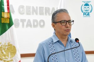 El Fiscal General del Estado Mtro. Óscar Montes de Oca Rosales informa avances significativos en la investigación que permitirán el esclarecimiento de los hechos