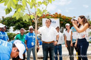 Mérida consolida su avance hacia la sustentabilidad con acciones para mitigar las consecuencias del cambio climático, asegura el alcalde Renán Barrera