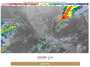 El Frente Frío Número 22 mantendrá ambiente muy frío en el norte de México y lluvias fuertes en Veracruz