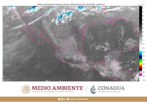 Para la noche de hoy se pronostica marcado descenso de temperatura, lluvias y nevadas en el noroeste de México