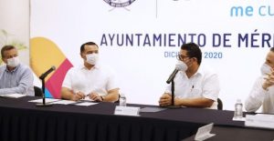 Trabajadores del Ayuntamiento pieza clave para lograr una Mérida de 10: Renán Barrera